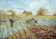 Camille Pissaro Hoarfrost oil painting picture wholesale
